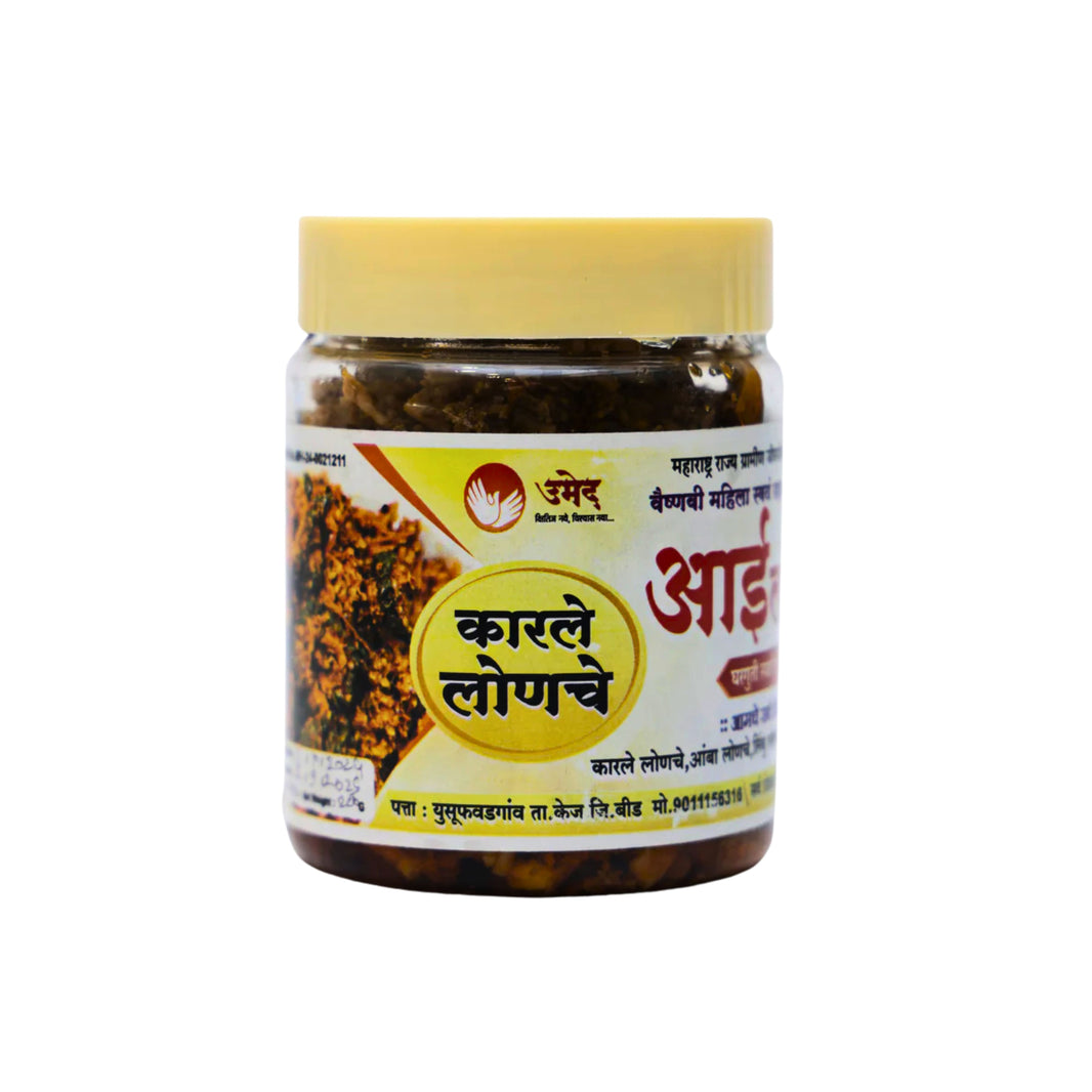 AAI,Vaishnavi Bitter Gourd Pickle, Natural Ingredients, No Artificial Essence, Pack of 250 gms