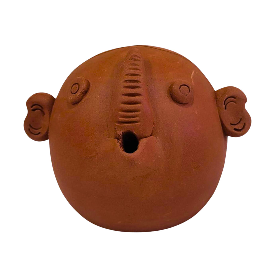 YASHASWINI MAHILA PG - Ganesh Diya (Clay Lamp) | Natural, Pure, Traditional, Handmade | 1