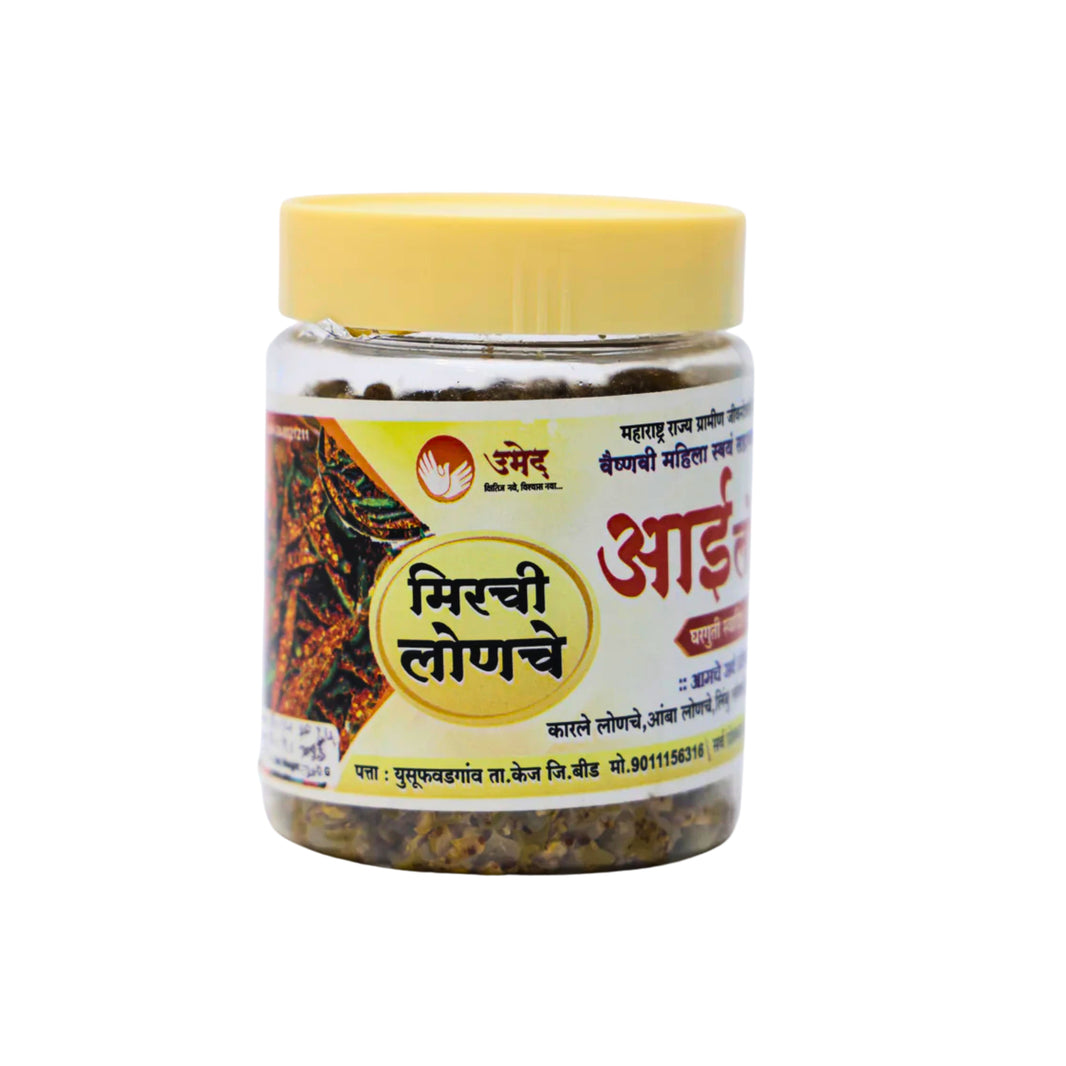 AAI,Vaishnavi Chilli Pickle, Natural Ingredients, No Artificial Essence, Pack of 250 gms