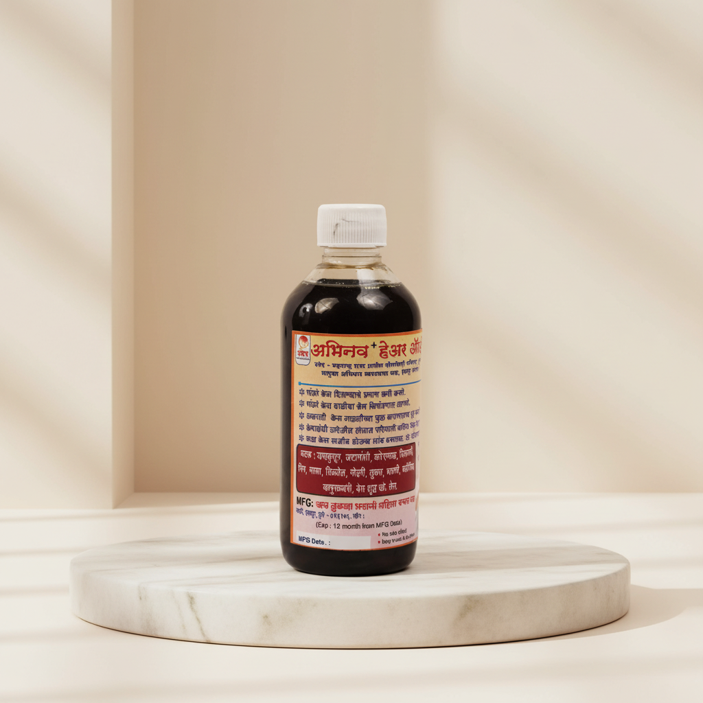 ABHINAV - Hair Oil | Natural & Pure, 100% Authentic, Healthy Choice | Pack of 100 ml
