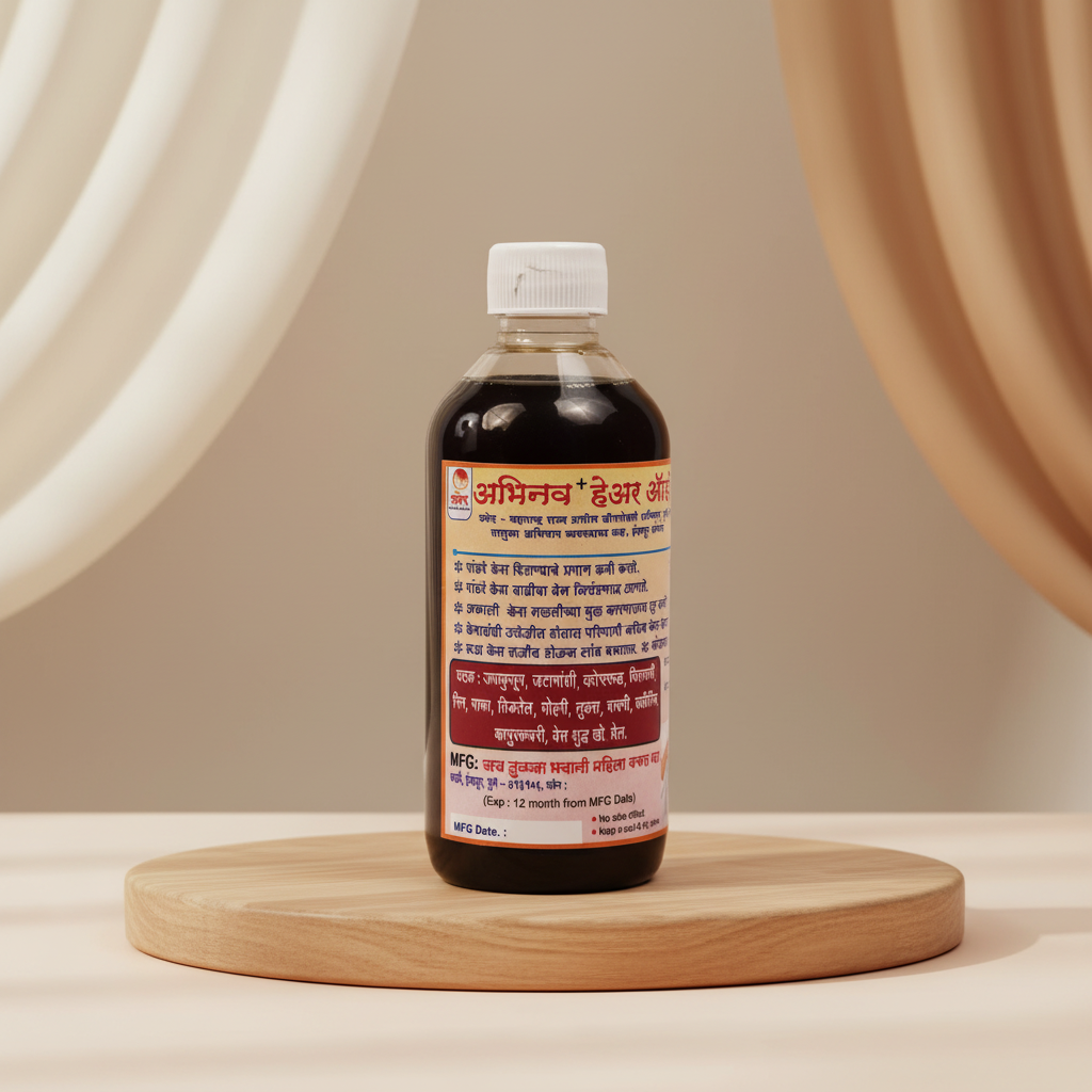 ABHINAV - Hair Oil | Natural & Pure, 100% Authentic, Healthy Choice | Pack of 100 ml