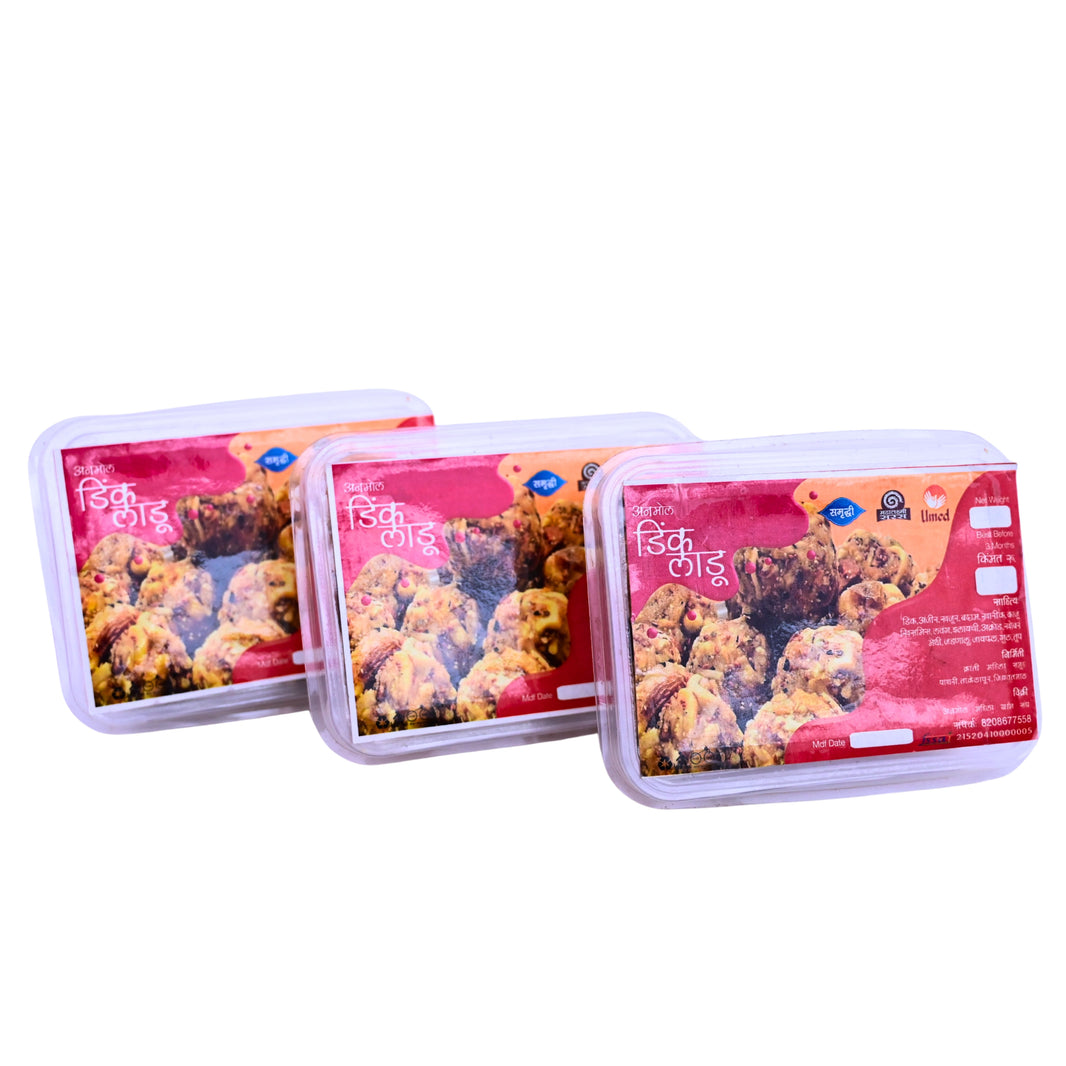 KRANTI - Dink Ladu | Natural, Authentic, Chemical-Free, Premium Quality | Pack of 250 gm