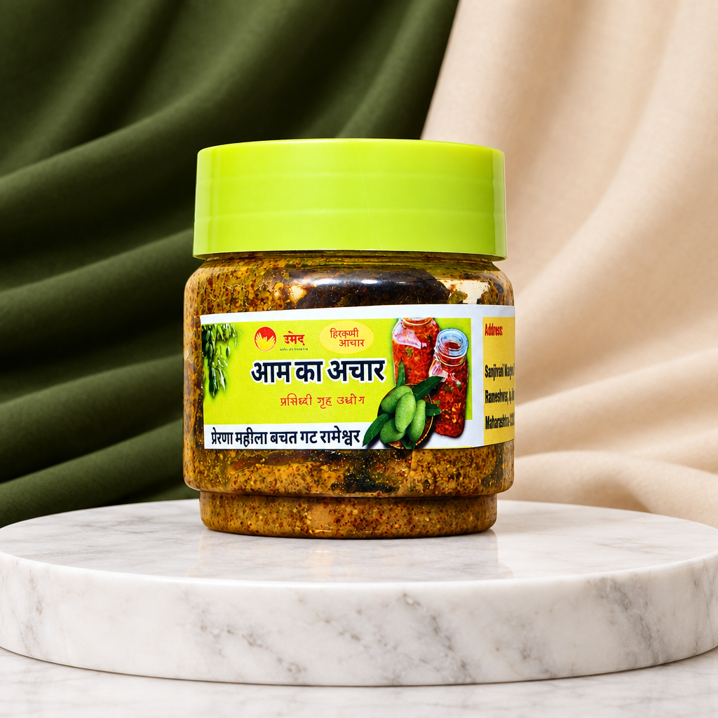 PRASIDHI Mango Pickle Authentic Spices Natural Fermentation Chemical Free 250 gm
