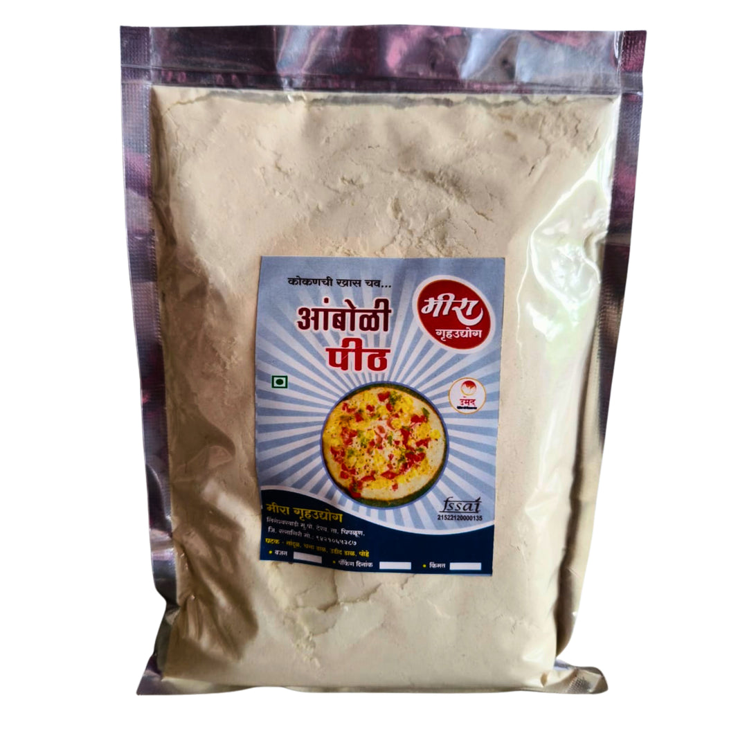 MEERA Amboli Pith Traditional Konkan Fermented Rice Flour Mix Used for Soft Spongy Amboli Pack of 500 gm