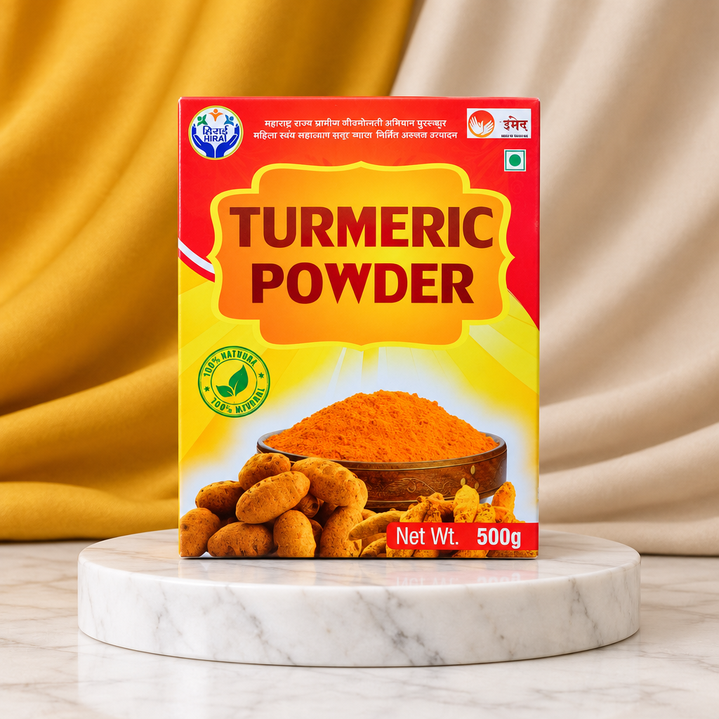 KALYANI SHG, Natural Turmeric Powder Made By SHG, Pack Of 1