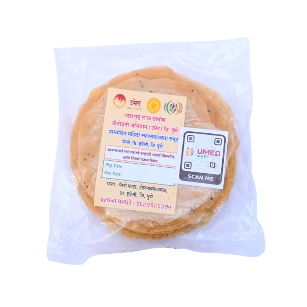 PRAGATISHIL Udid Papad, Made By Natural Ingredients, No Artificial Chemical, Pack of 500 gms