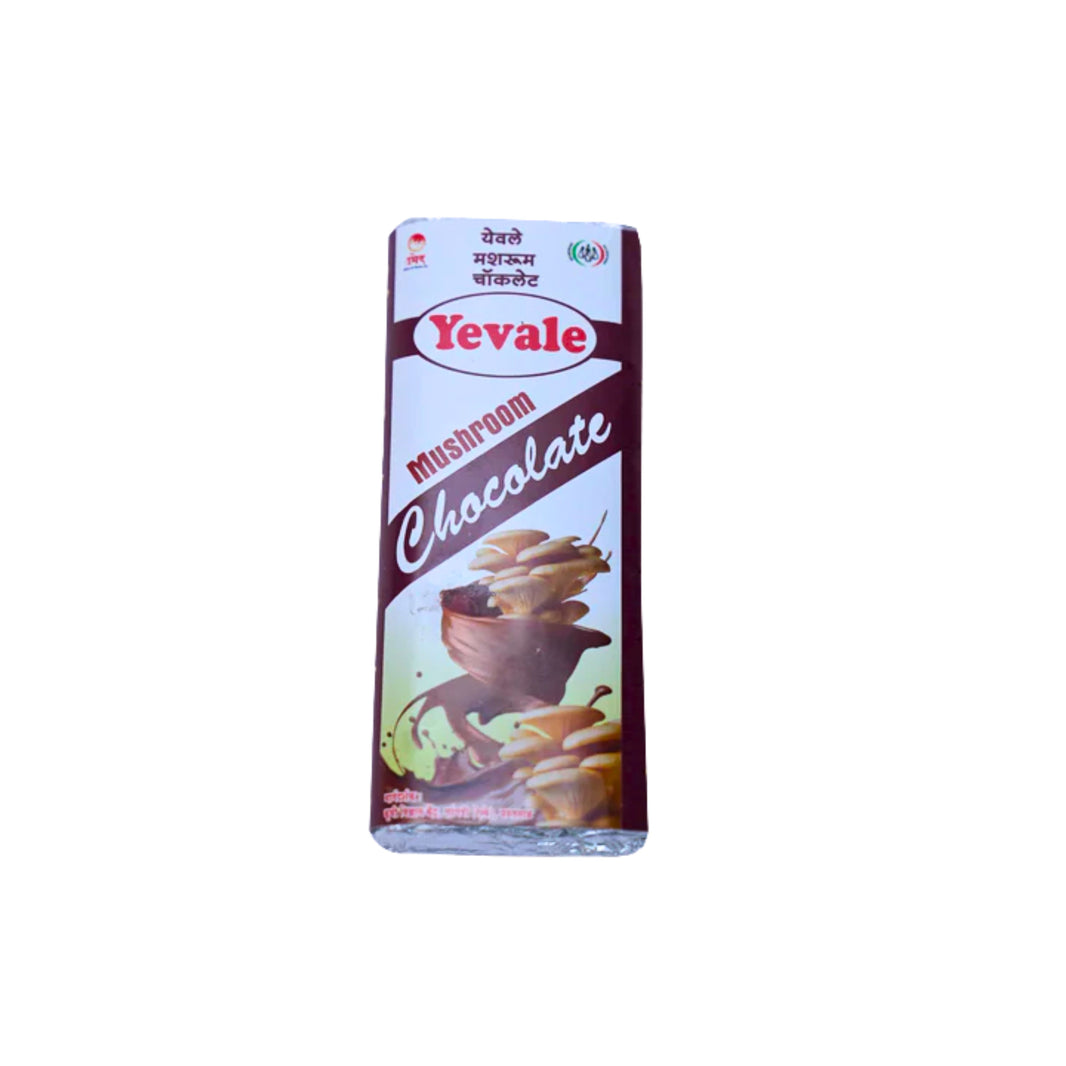 YEVALE, Mushroom Chocolate, Nav Durga SHG, Natural Ingredients, No Artificial Chemical, Pack of 50 gm