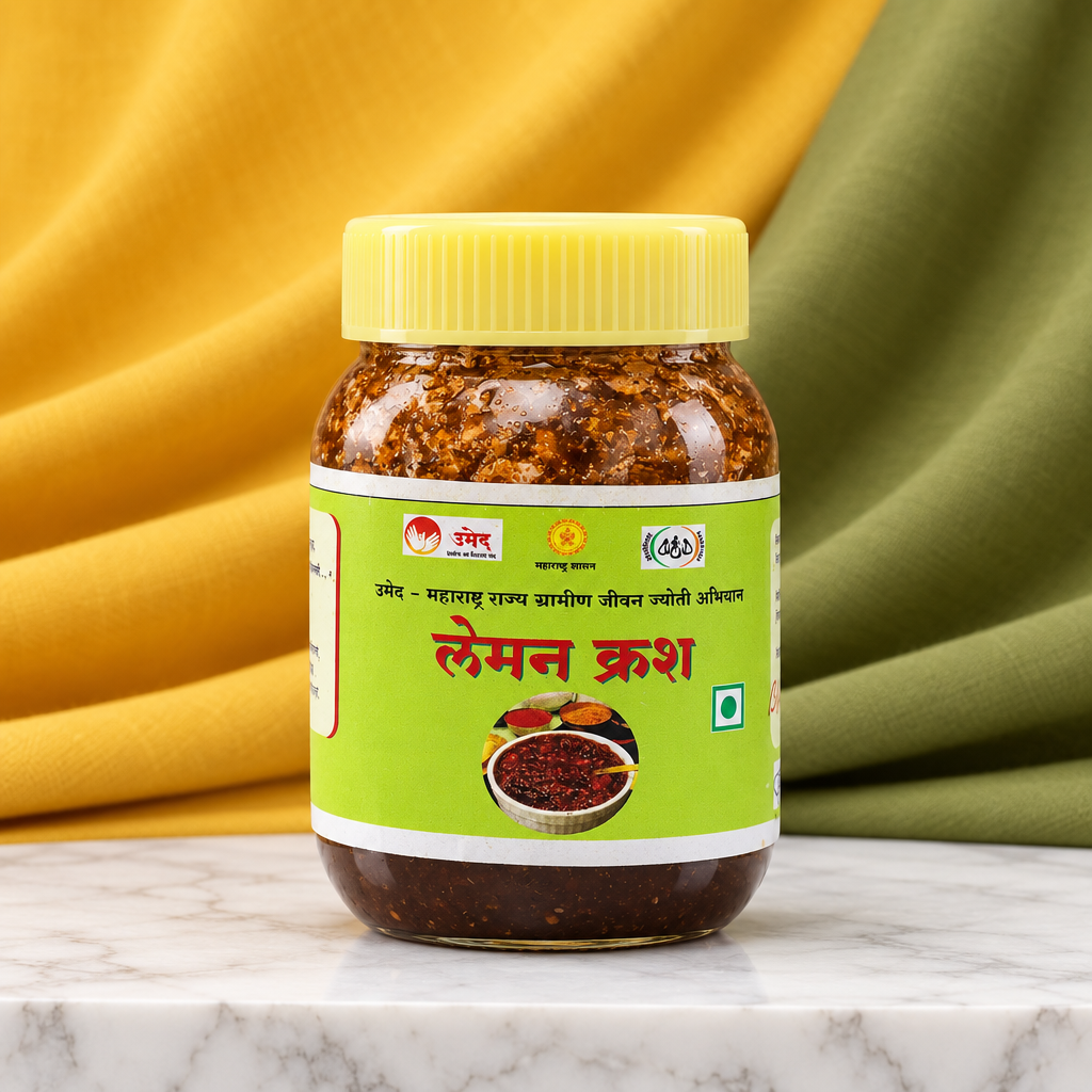 NISARG,Sanyog Lemon Crush, Natural Ingredients, No Artificial Essence, Pack of 250 gms