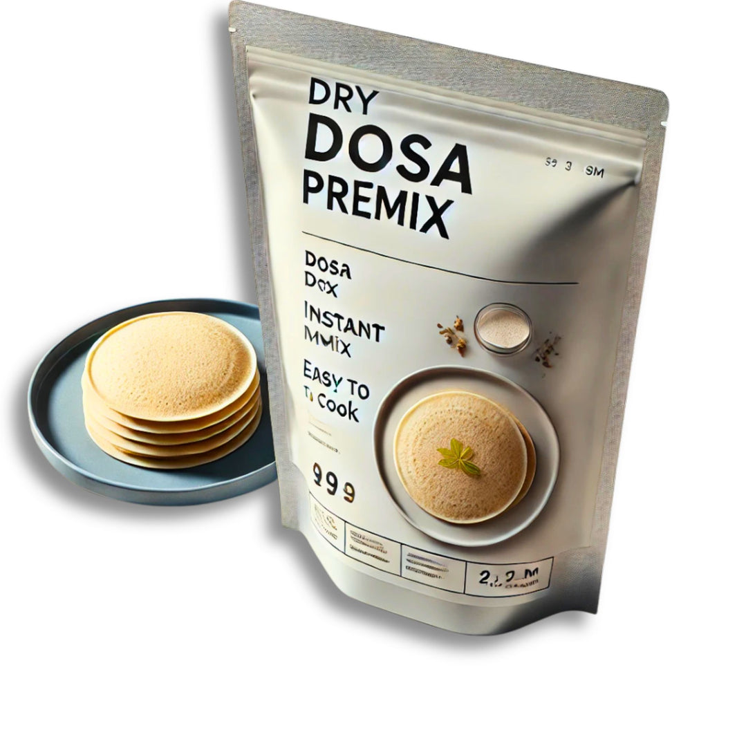 Kamakshi Instant Dosa Premix , Made By Natural Ingredients, No Artificial Flavour, Pack of 200 gm