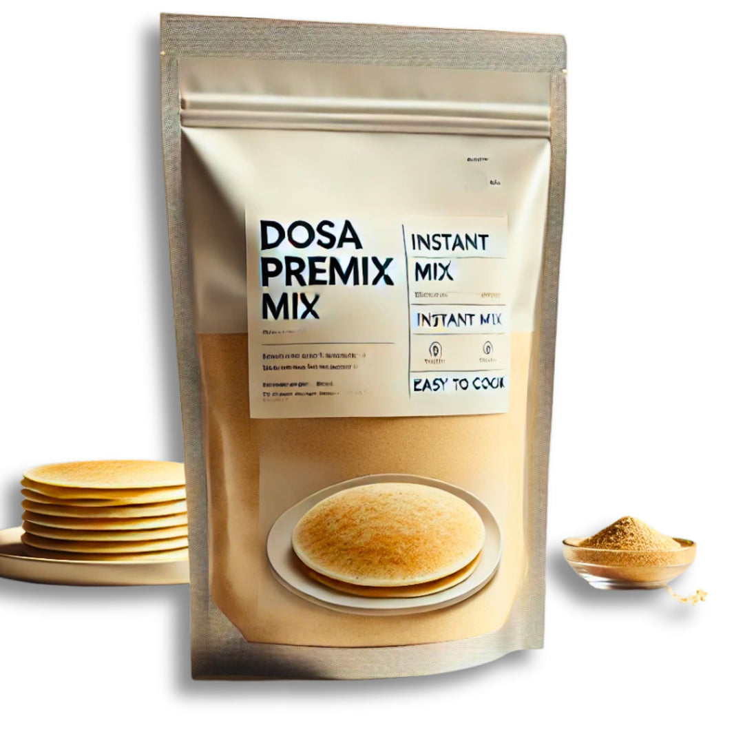 Kamakshi Instant Dosa Premix , Made By Natural Ingredients, No Artificial Flavour, Pack of 200 gm