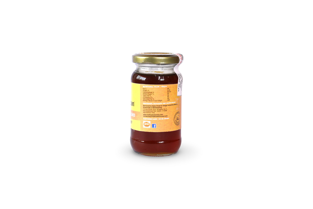 MADHUBAN Organic Premium Honey, Om Producer Group, Made By Natural Ingredients, No Artificial Flavours, Pack of 500 gm