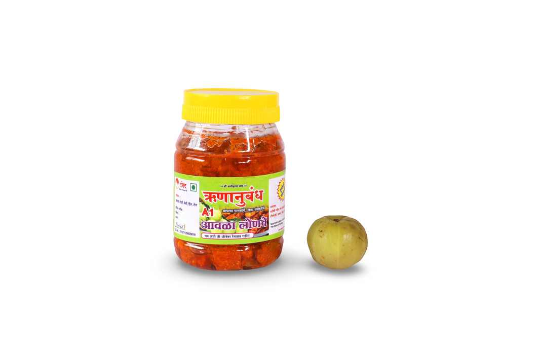 AMRUT Kairi masala pickle,Natural Ingredients, No Artificial Essence, Pack of 1000 gms