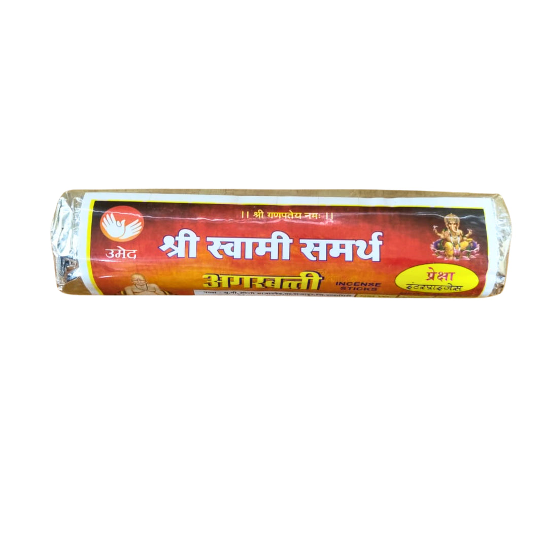 SAMRUDDHI Shree Swami Samarth Agarbatti Handmade Devotional Fragrance Crafted for Focused Prayer and Calm Worship Pack of 250 gm