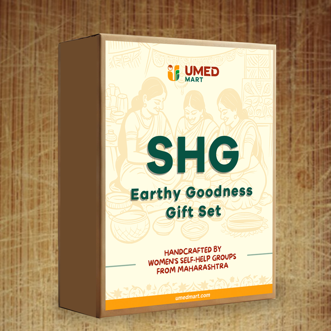 UmedMart Earthy Goodness SHG Gift Set Crafted with Love (Set of 7)