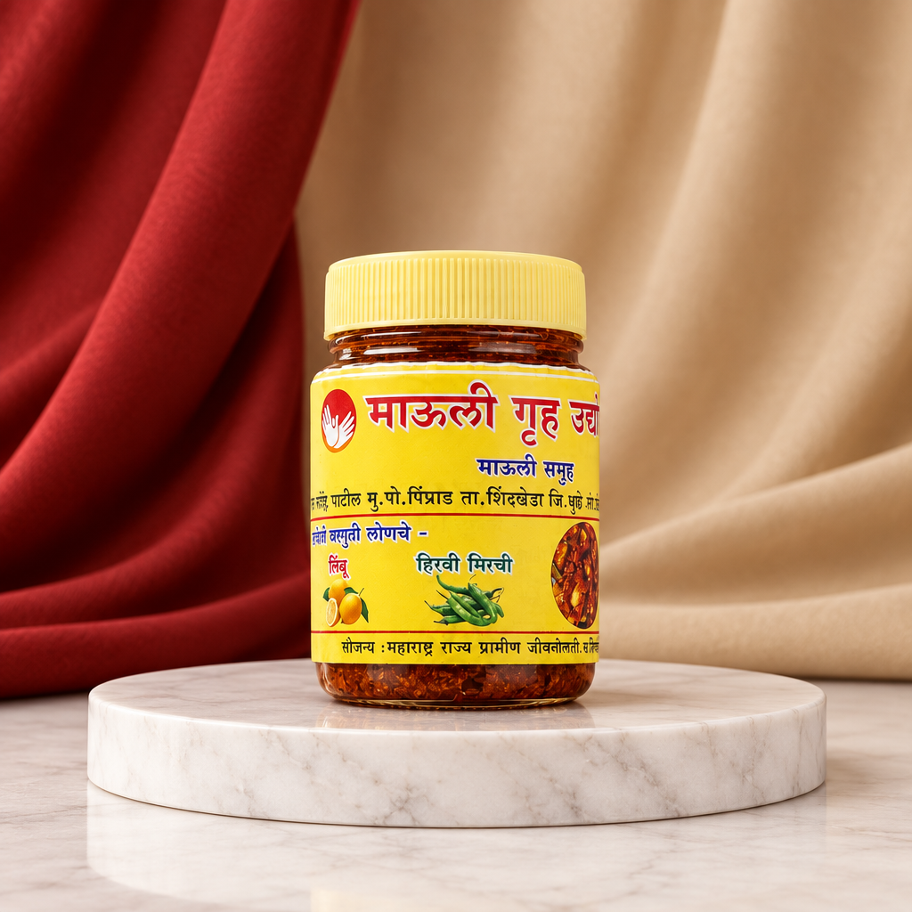 MAULI GRUH UDYOG Kairi Lonche Pack Of 500gm Raw Mango Pickle Tangy Spicy Traditional Meal Companion Authentic Taste