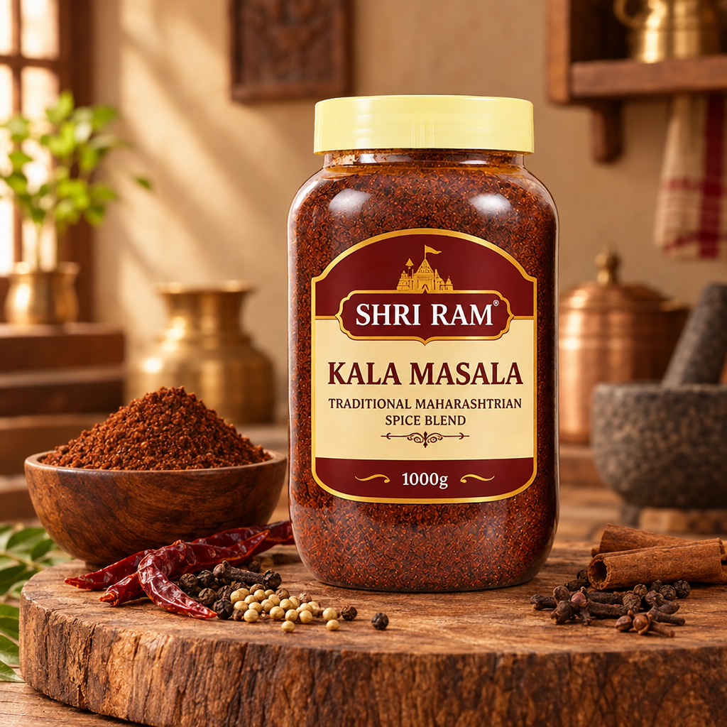 MDK Kala Masala Pack of 1000 gm Traditional Maharashtrian Spice Blend Rich Aroma Authentic Flavor Slow Roasted Kitchen Masala Premium Taste