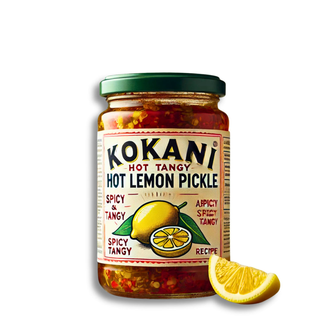 Assal Kokani, Hot Lemon Pickle, Natural Ingredient, No Artificial Essence, Pack of 500 gms