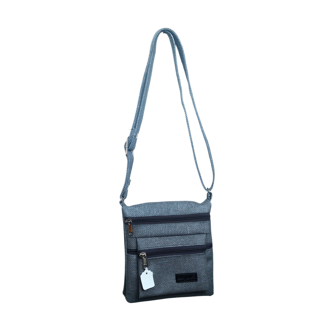 AMIV Side Purse Grey Colour, Handmade by Triveni SHG, Eco-friendly and Washable, Pack Of 1 no