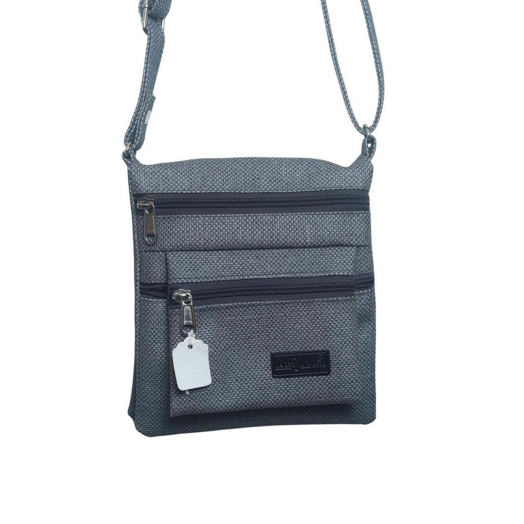 AMIV Side Purse Grey Colour, Handmade by Triveni SHG, Eco-friendly and Washable, Pack Of 1 no