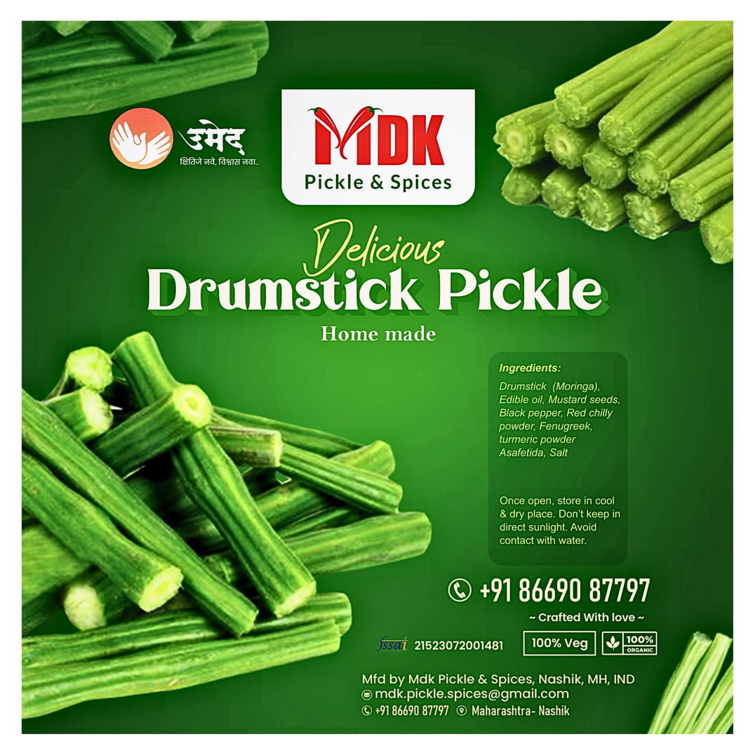 MDK – Drustick Pickle spicy, tangy, traditional Pack of 200 gm