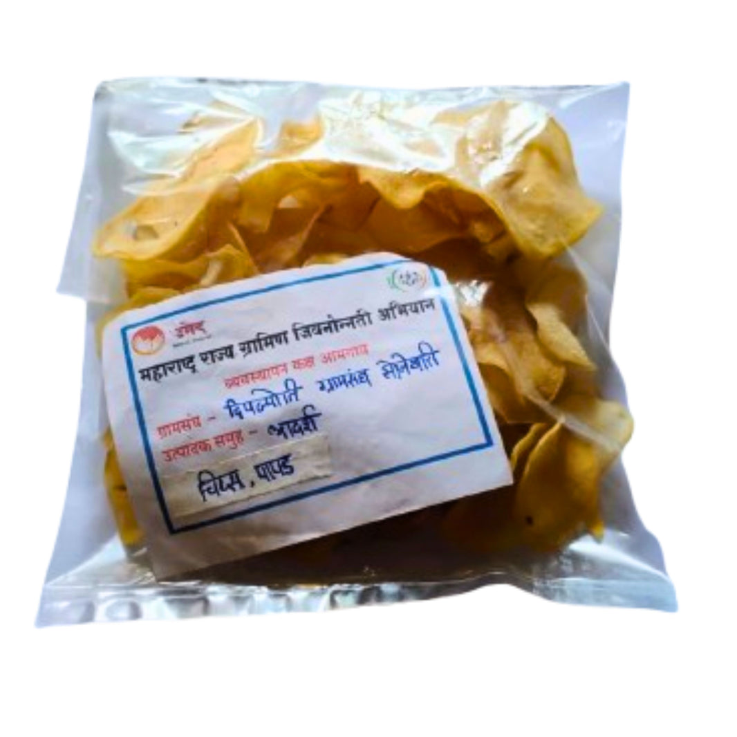POTATO ChIPS, making By SHG Women,AADARSH SHG, Pack of 100gm