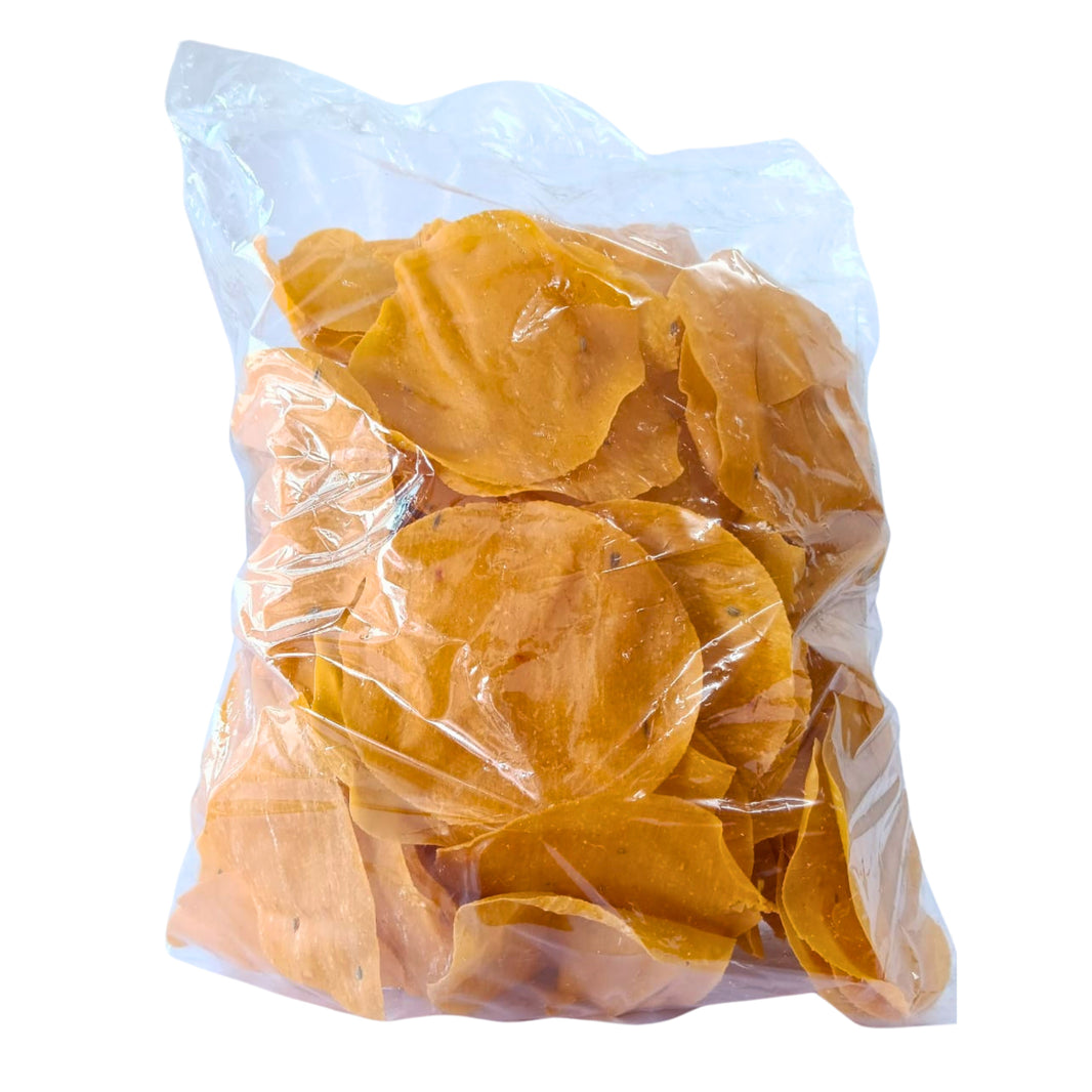 MAITRI Rice Shabu Tomato Papad, Made By Saraswati SHG, Natural Ingredients, No Artificial Chemical, Pack of 1000 gms