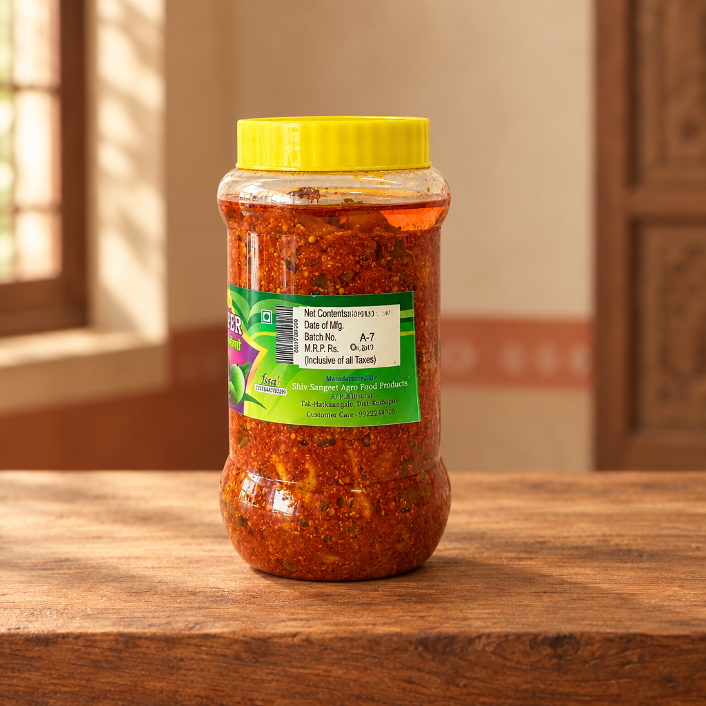 MANE Mango Pickle, Shri Sai SHG, Natural Ingredients, No Artificial Colour, Pack of 5000 gm