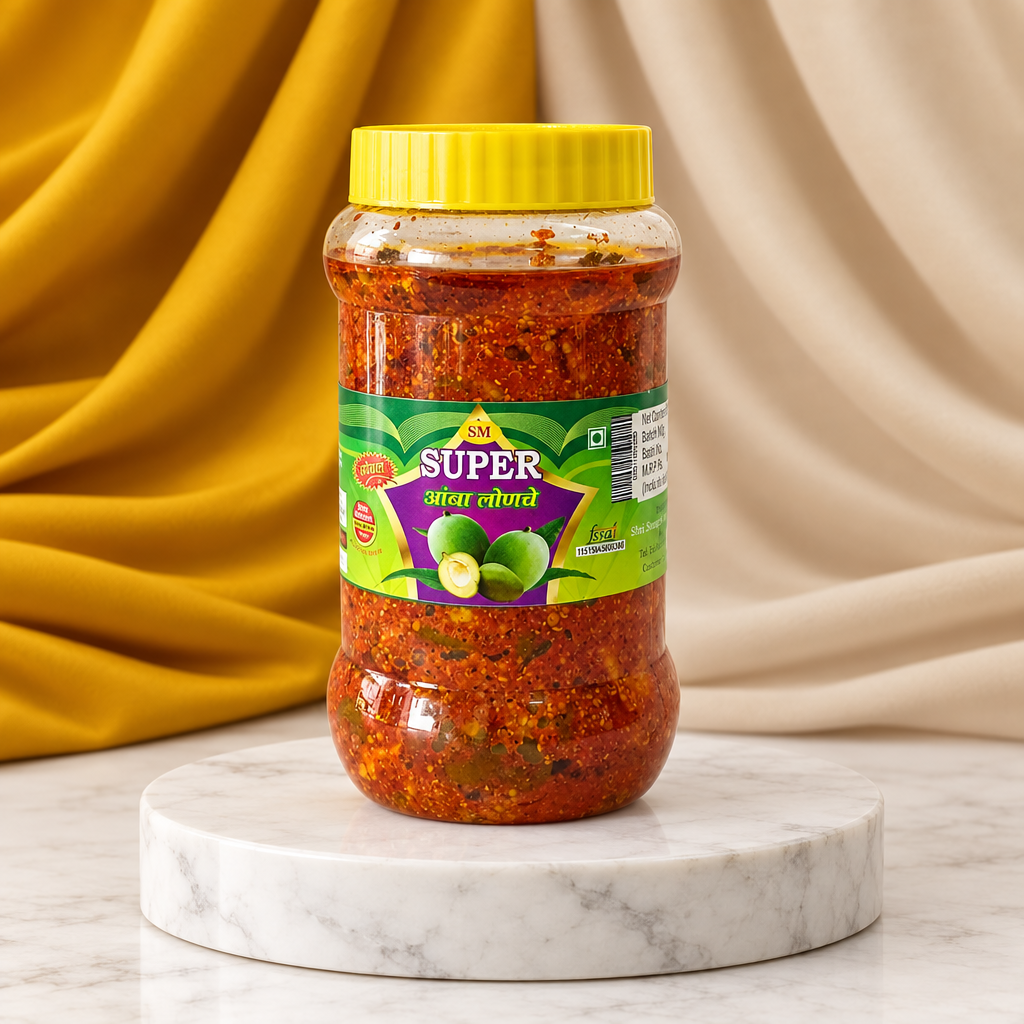 MANE Mango Pickle, Shri Sai SHG, Natural Ingredients, No Artificial Colour, Pack of 5000 gm
