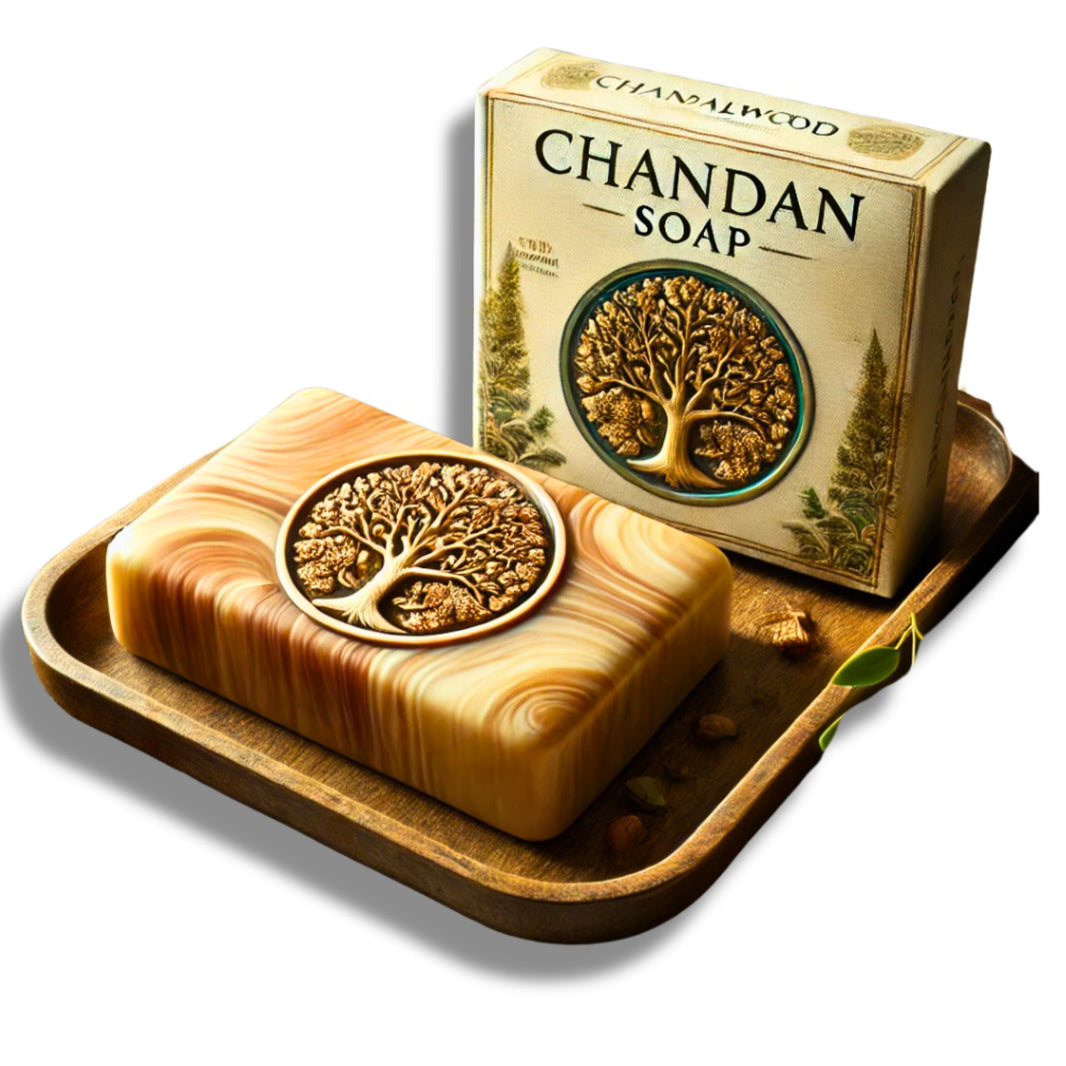 SHREE KRUPA, Chandan Soap, Made By Natural Ingredients, No Artificial Chemical, Homemade Soap, Pack of 20 gms