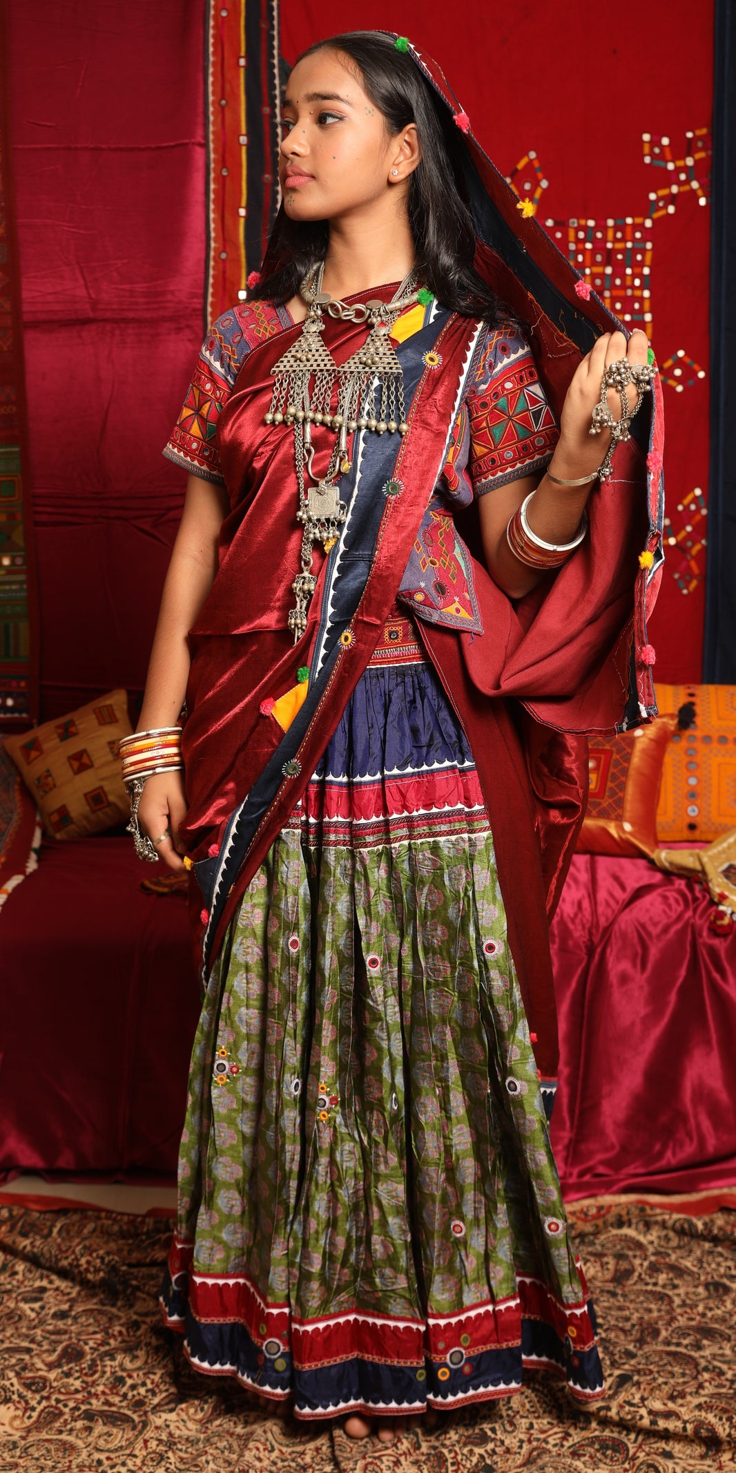 PENO Traditional Dress Pack Of 1 Item Handcrafted Banjara Traditional Outfit Vibrant Textile Folk Craft Ethnic Wear