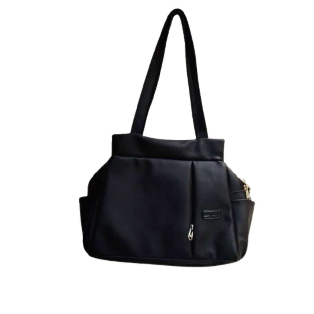 AMIV Ladies File Purse Black Colour, Handmade by Triveni SHG, Eco-friendly and Washable, Pack Of 1 no
