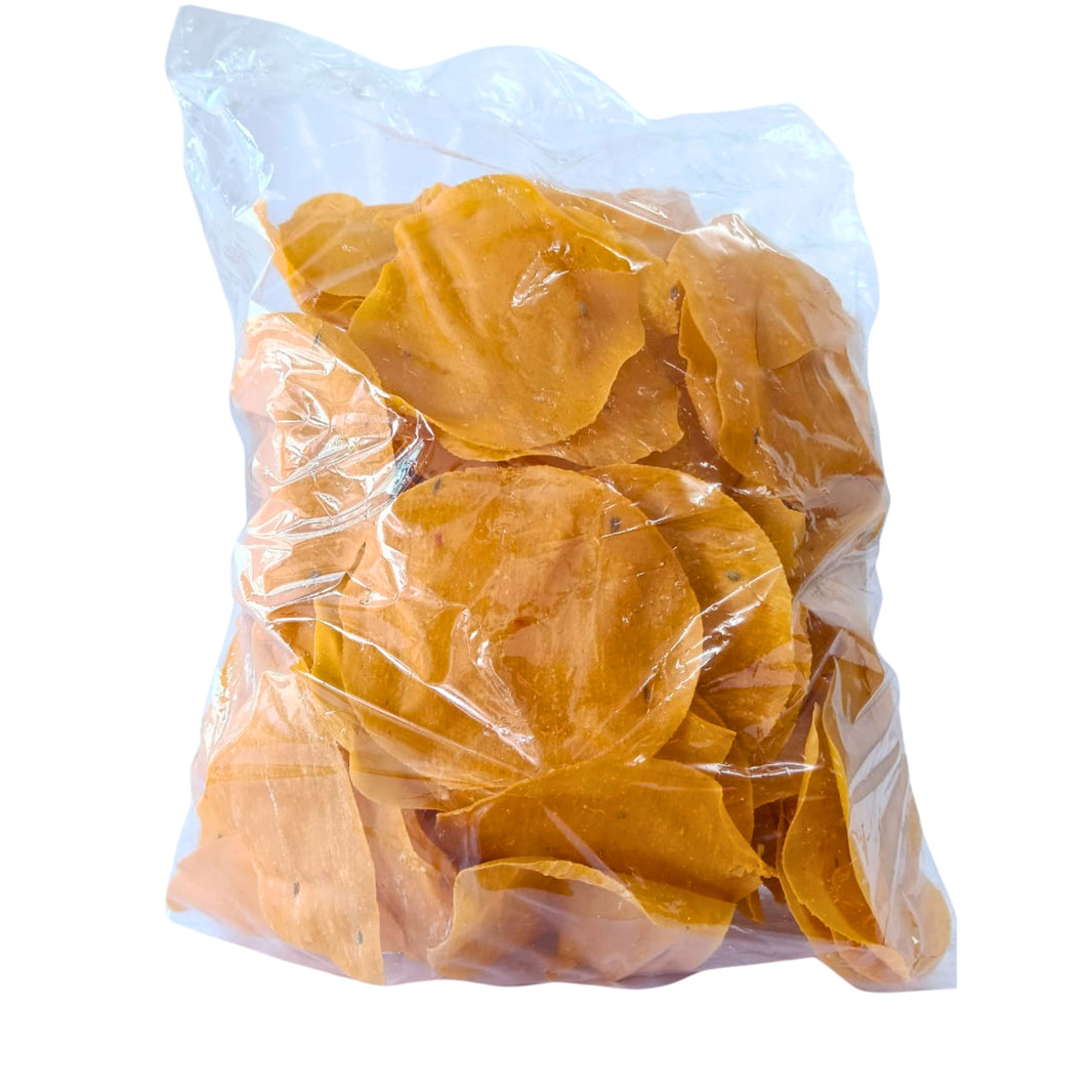 MAITRI Rice Shabu Tomato Papad, Made By Saraswati SHG, Natural Ingredients, No Artificial Chemical, Pack of 500 gms