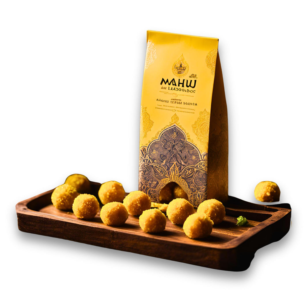 NANDINI, Mahu Ladu,Narmadamata Natural Ingredients, No Artificial Essence, Pack of 200gm