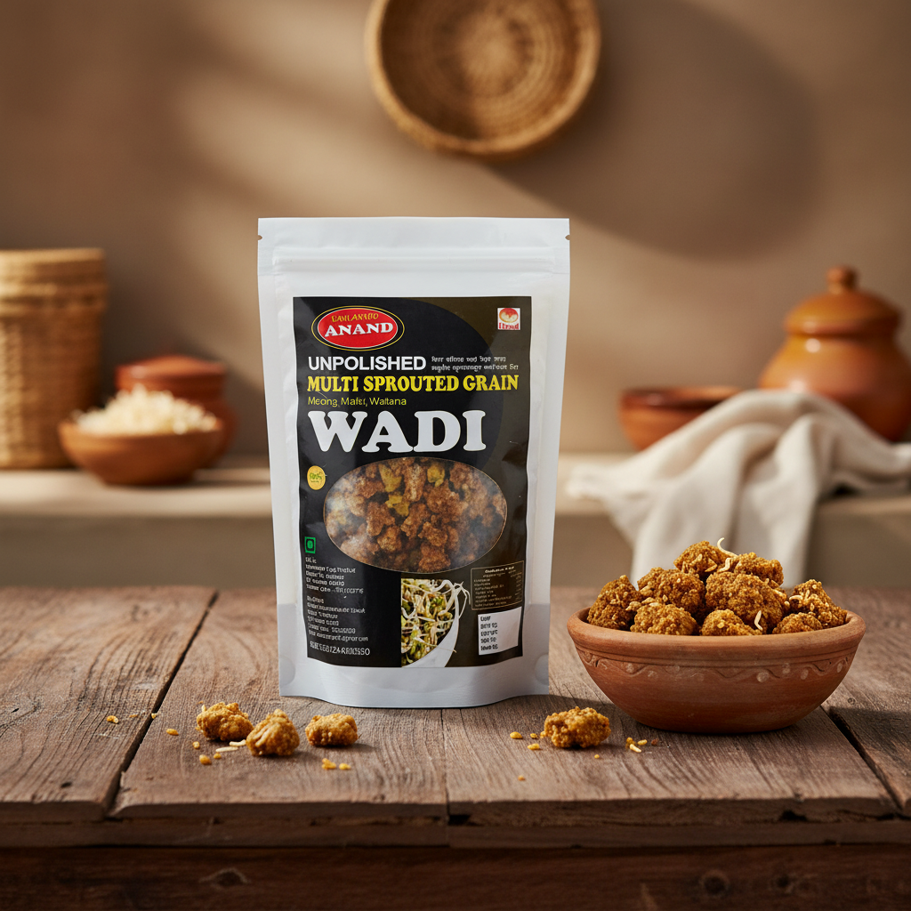 ANAND, Unpolished Wadi, Rohidas SHG, Natural, Healthy, Best Quality, Pack of 300 gms