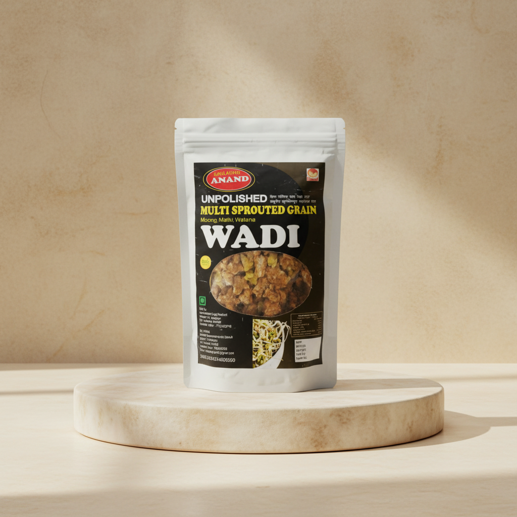 ANAND, Unpolished Wadi, Rohidas SHG, Natural, Healthy, Best Quality, Pack of 300 gms