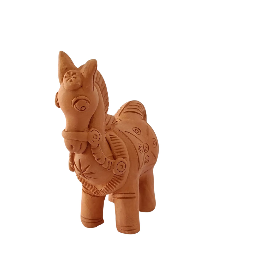 SADGURU ECO FRIENDLY Horse, Made By Natural Soil, Local Craftsmanship, Pack Of 1