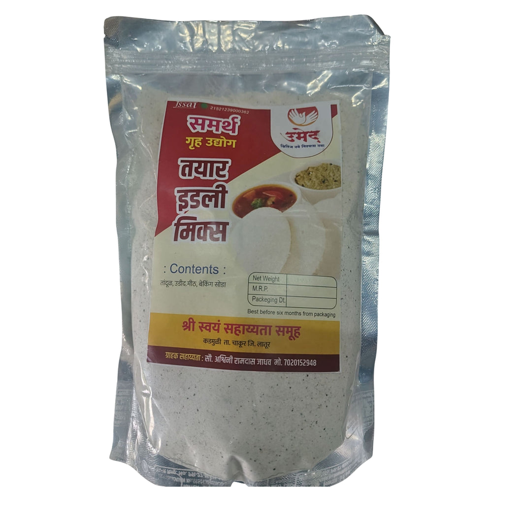 SAMARTH Idli Mix Ready To Cook Breakfast Mix Soft Idli Texture No Chemicals 1 kg
