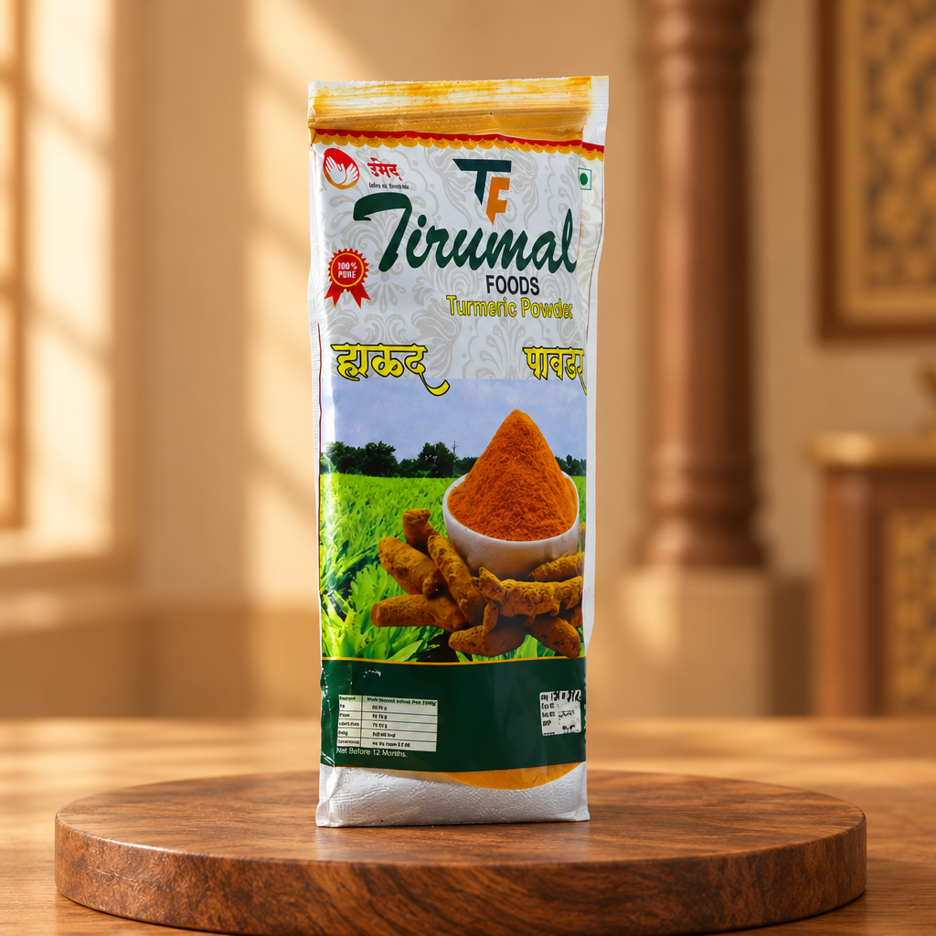 TIRUMALA, Turmeric Powder, Premium, quality, Natural Healthly, pack of 250gms