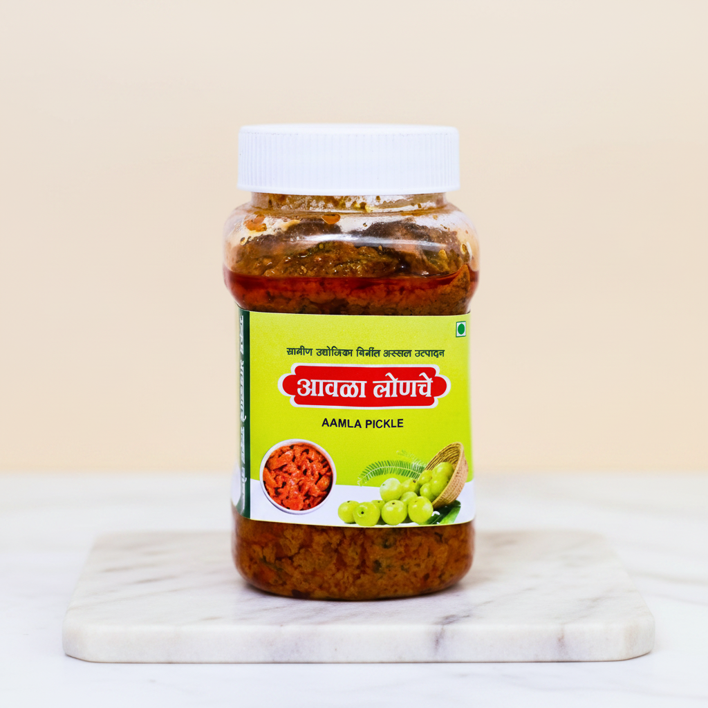 HARDARA - Amla Pickles | Natural, Authentic, Chemical-Free, Premium Quality | Pack of 300 gm