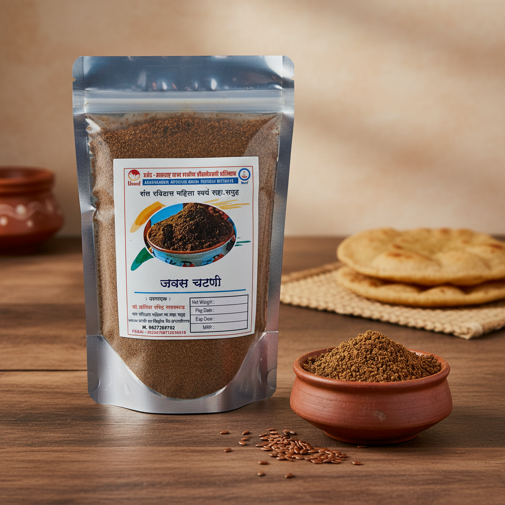 SANT ROHIDAS – Javas chutney - traditional, nutty, homemade - Pack of 250 g