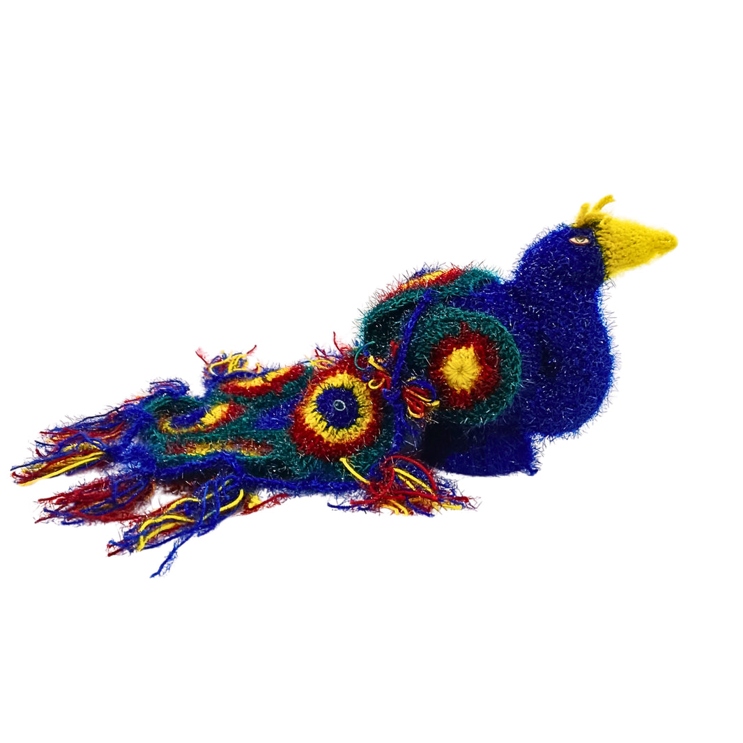 VAISHNAVI Woolen Peacock Blue, Made By Vaishnavi SHG, Pack Of 1 Piece