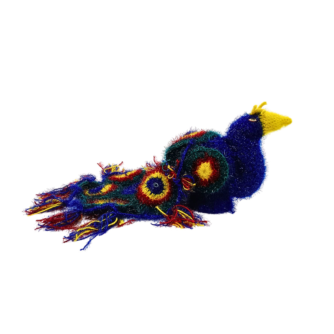 VAISHNAVI Woolen Peacock Blue, Made By Vaishnavi SHG, Pack Of 1 Piece