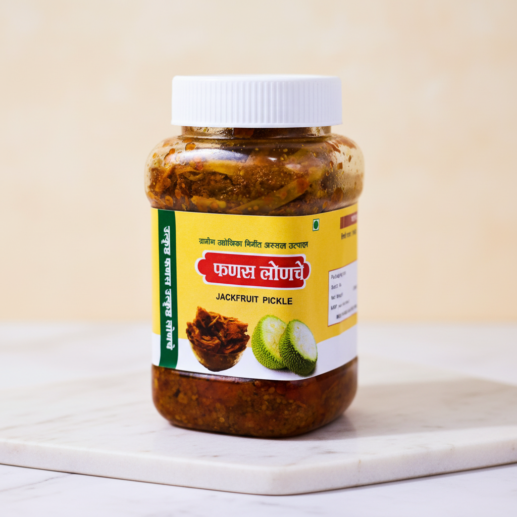 HARDARA - Jack Fruit Pickles | Natural, Authentic, Chemical-Free, Premium Quality | Pack of 250 gm
