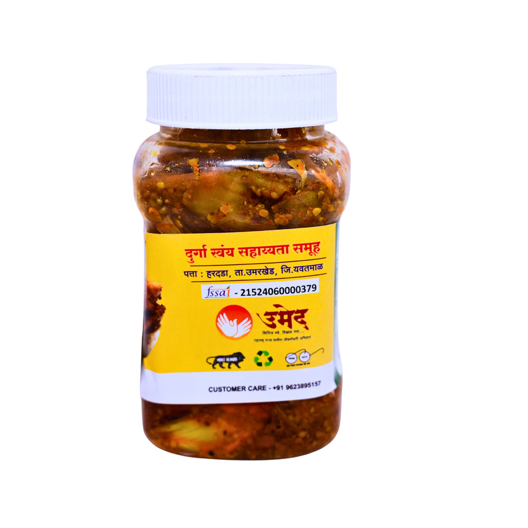 DURGA SHG HARDARA - Jack Fruit Pickles | Natural, Authentic, Chemical-Free, Premium Quality | Pack of 250 gm