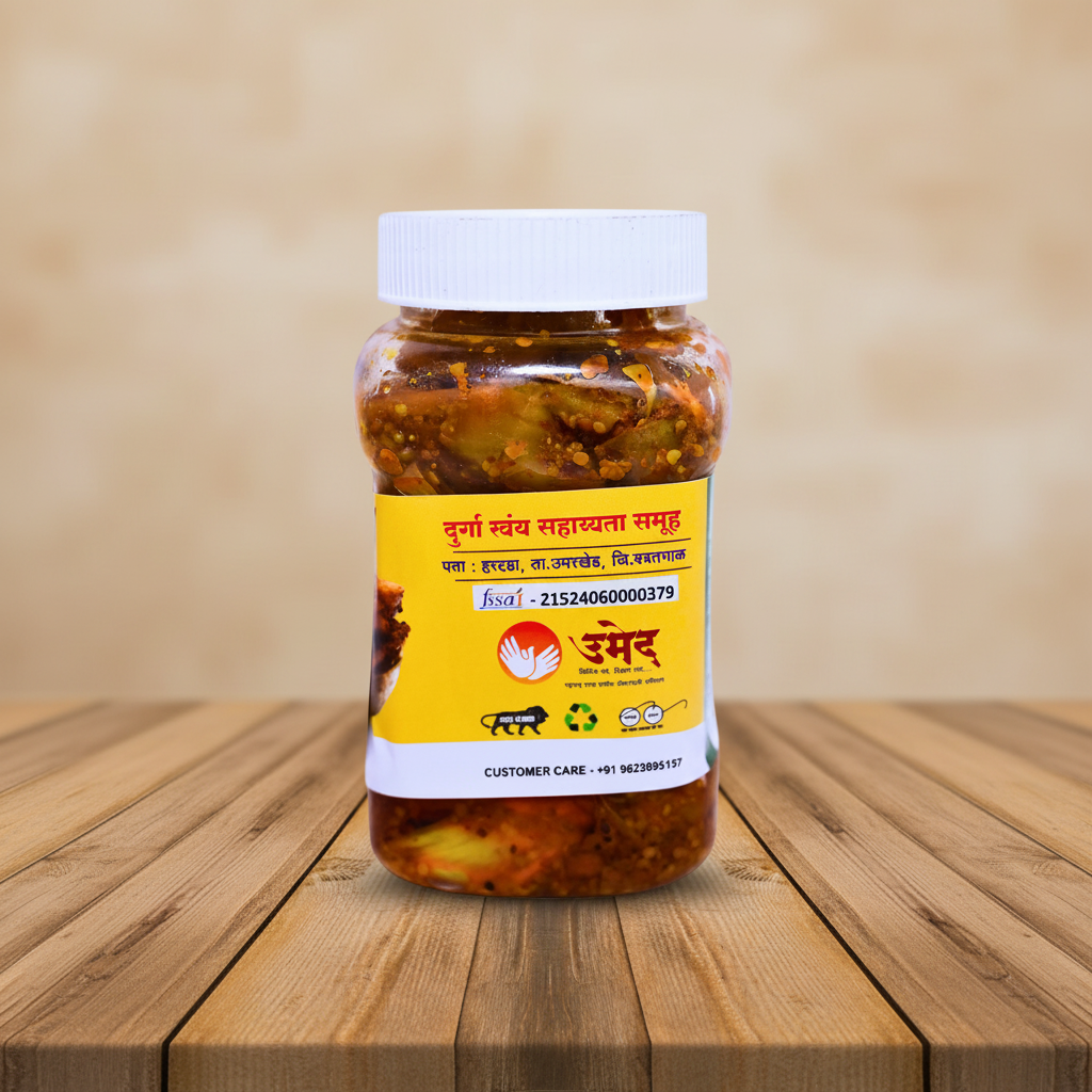 HARDARA - Jack Fruit Pickles | Natural, Authentic, Chemical-Free, Premium Quality | Pack of 250 gm