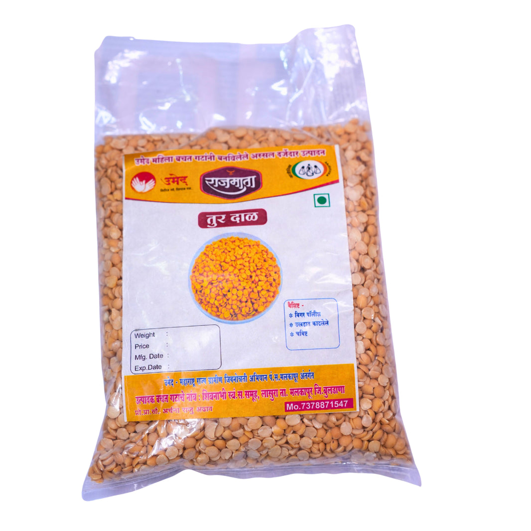 HIRKANI, Tur Dal, Shivashambho SHG, Natural Ingredients Rich In Thiamin, Vit. B Pack of 500 gm