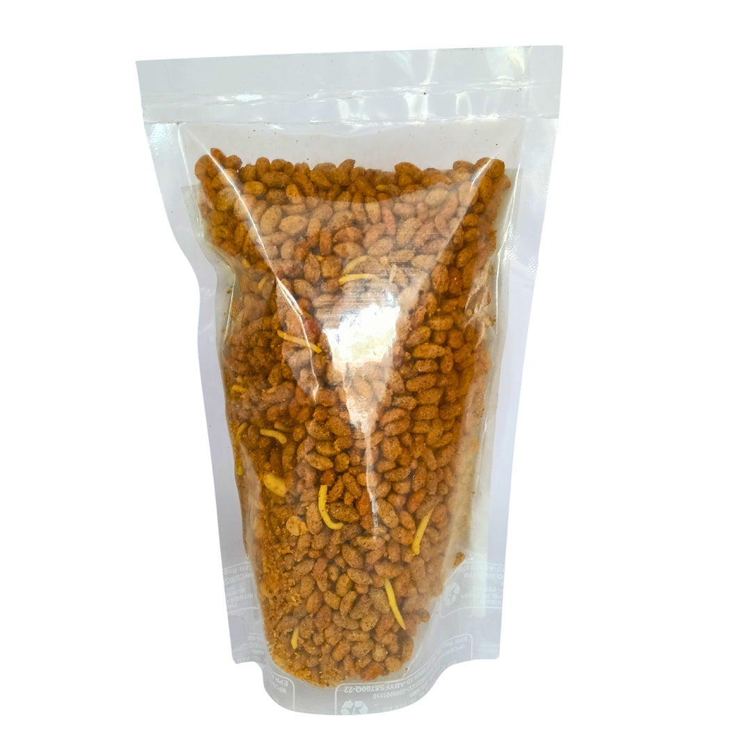 SUGRAN FOODS, Nachani Bhadang, Made By Natural Ingredients, No Artificial, Flavour, Pack of 100 gm