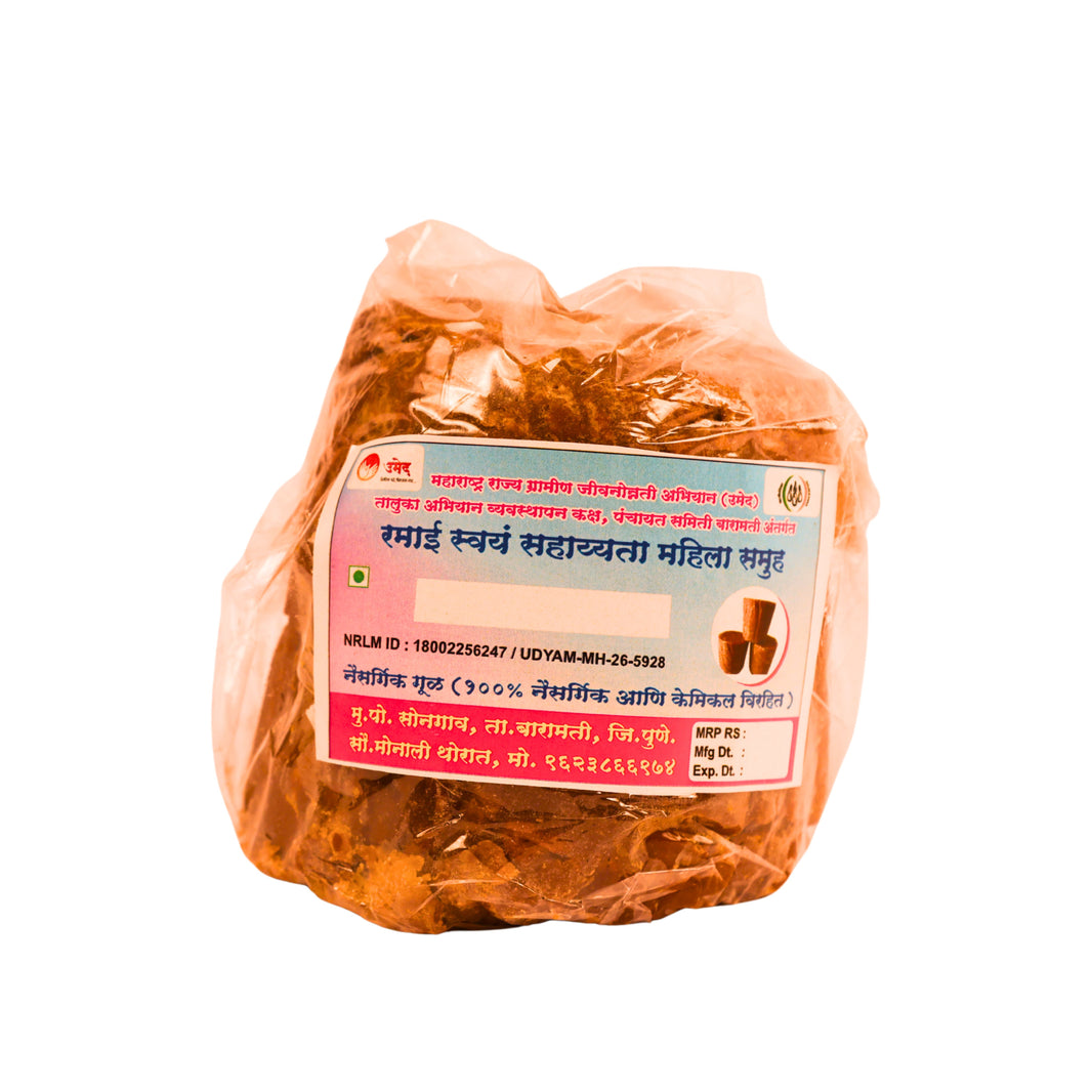 RAMAI NATURAL – Natural Jaggery 1000g | Authentic Gur (Non-Centrifugal Sugar) from Sugarcane Juice | Boosts Immunity, Regulates Blood Pressure, Healthy Source of Carbohydrates, Detoxifies Liver