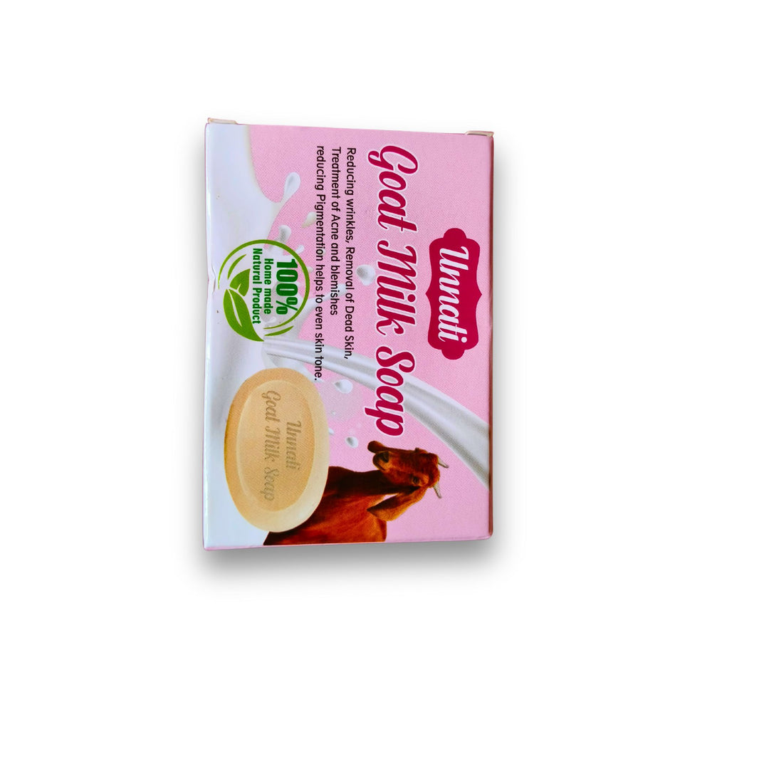 PRERANA Goat Milk Soap, Prerana Utpadak Gat, Made By Natural Ingredients, No Artificial Chemical, Homemade Soap, Paraben Free, Sulphate Free, Pack of 100 gms