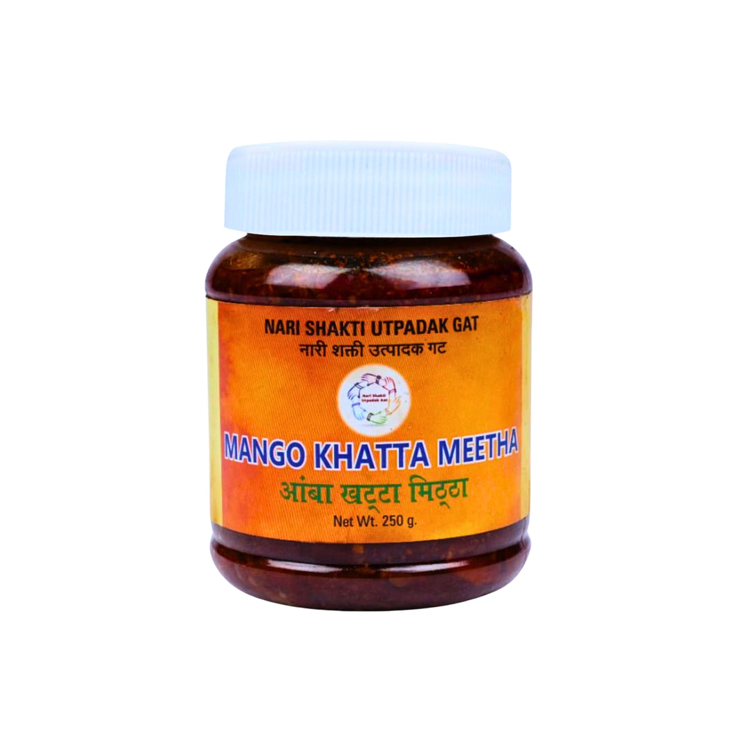 NARISHAKTI Aamba Khatta Mitta Pickle | Perfect for Daily Use, Rich Aroma, Chemical-Free, High Nutritional Value | Pack of 250gm